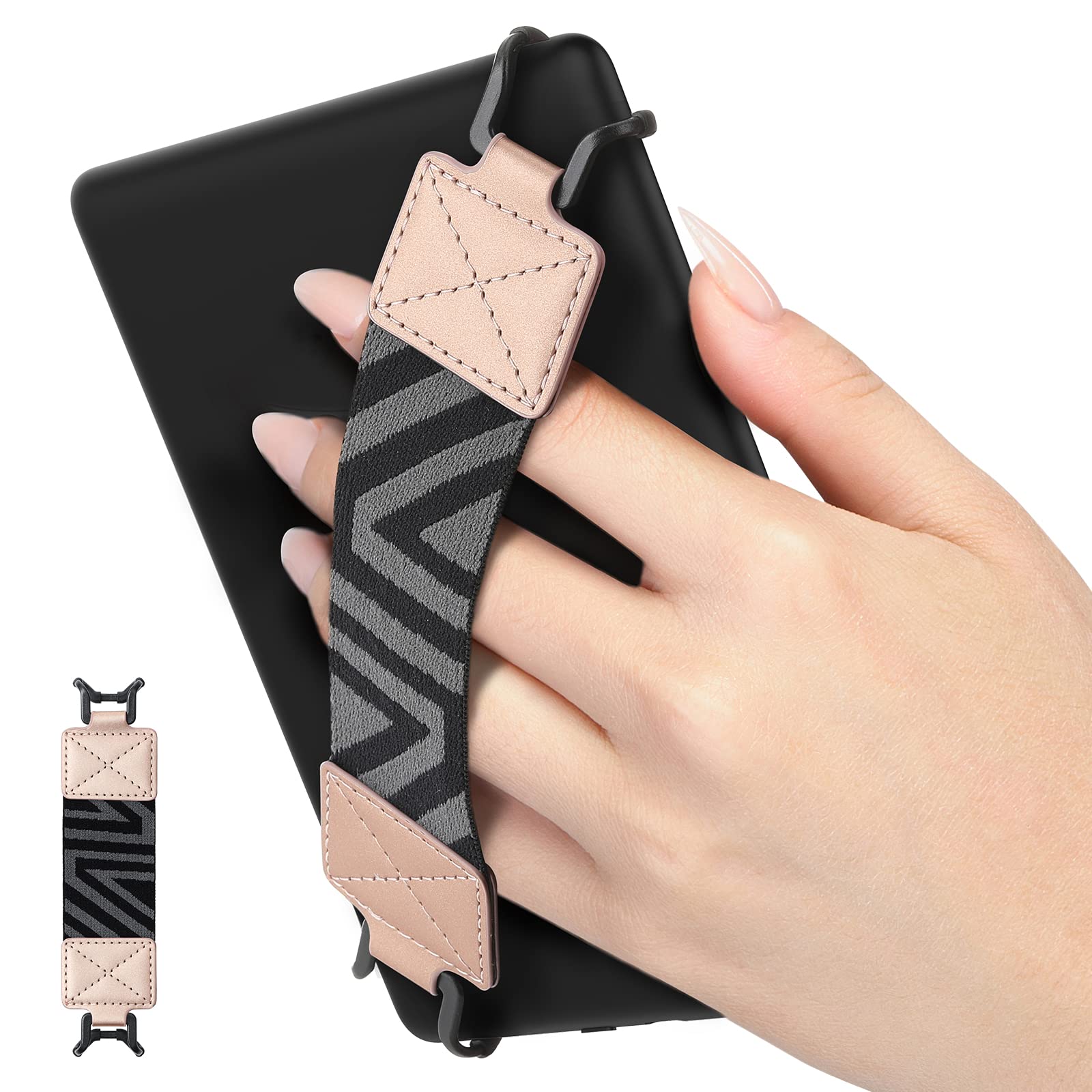 Foto 2 pulgar | Correa De Mano Moko Security Para 6 A 8 Lectores Electrónicos Kindle, Oro Rosa - Venta Internacional.