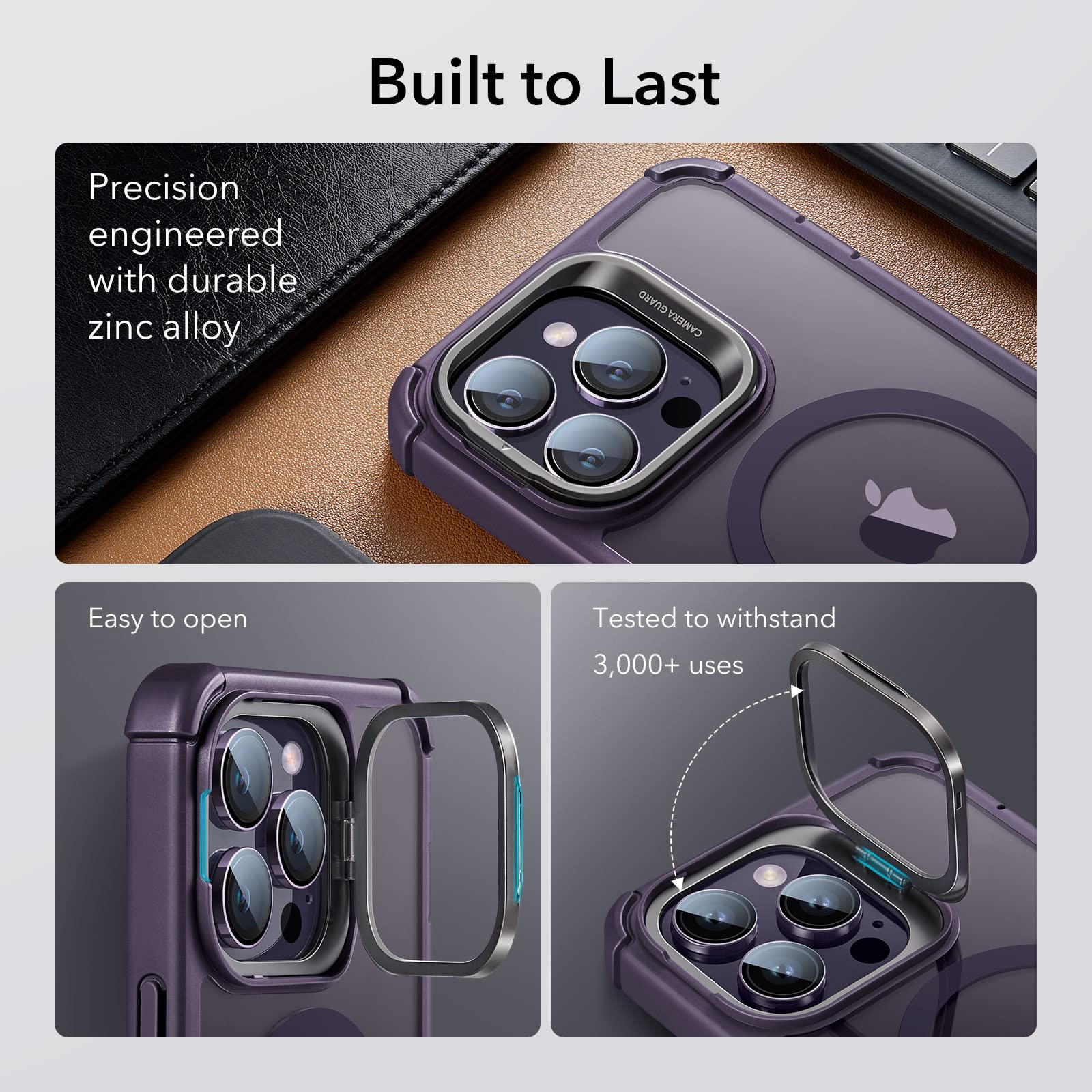 Foto 7 pulgar | Funda Magnética Esr Para Iphone 14 Pro Con Vidrio Templado - Venta Internacional.
