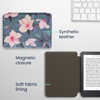 Foto 5 | Funda Para Lector Electrónico Kwmobile Compatible Con Kobo Clara 2e/tolino Shine 4 - Venta Internacional.