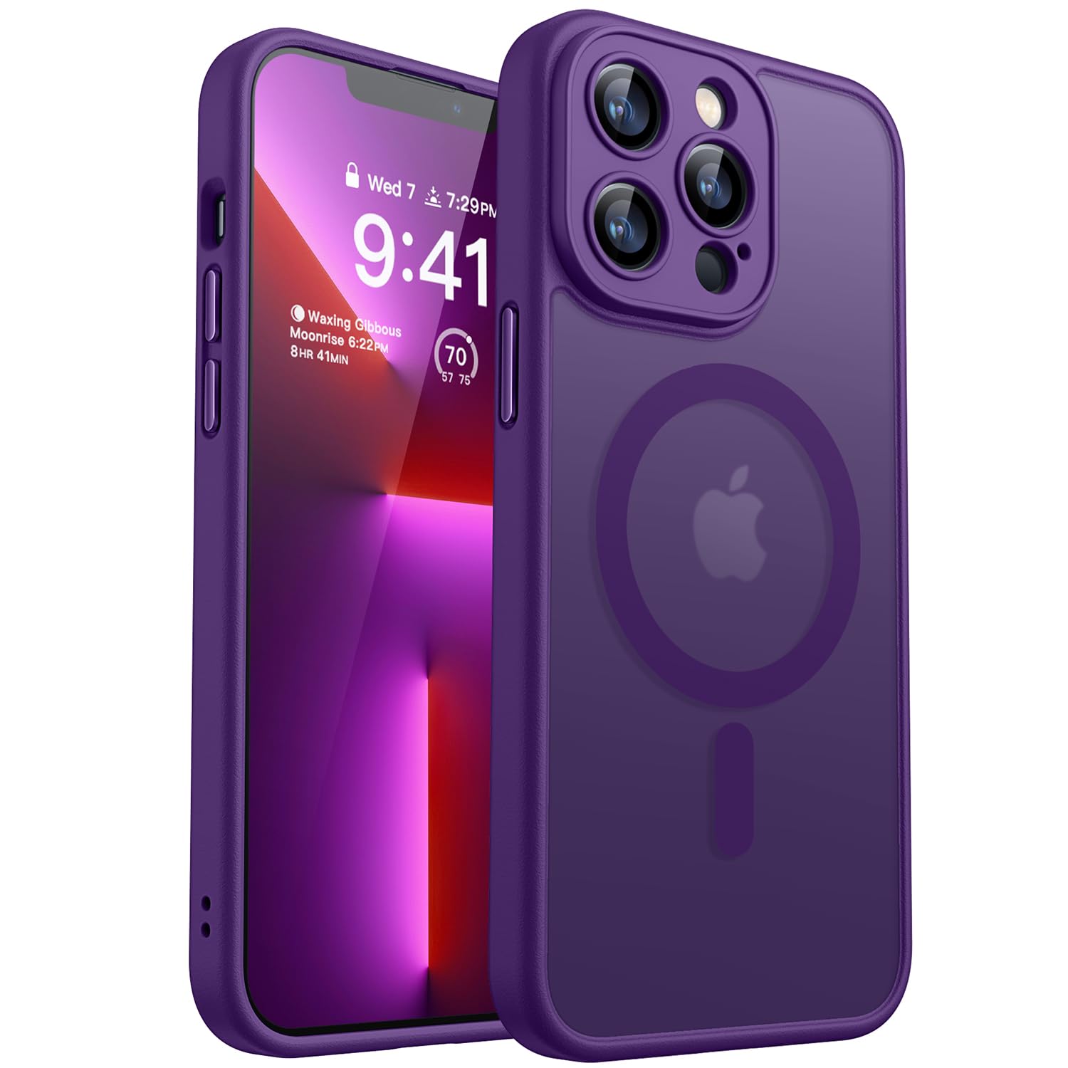 Foto 2 pulgar | Funda Magnética Canshn Compatible Con Iphone 13 Pro Max - Venta Internacional.