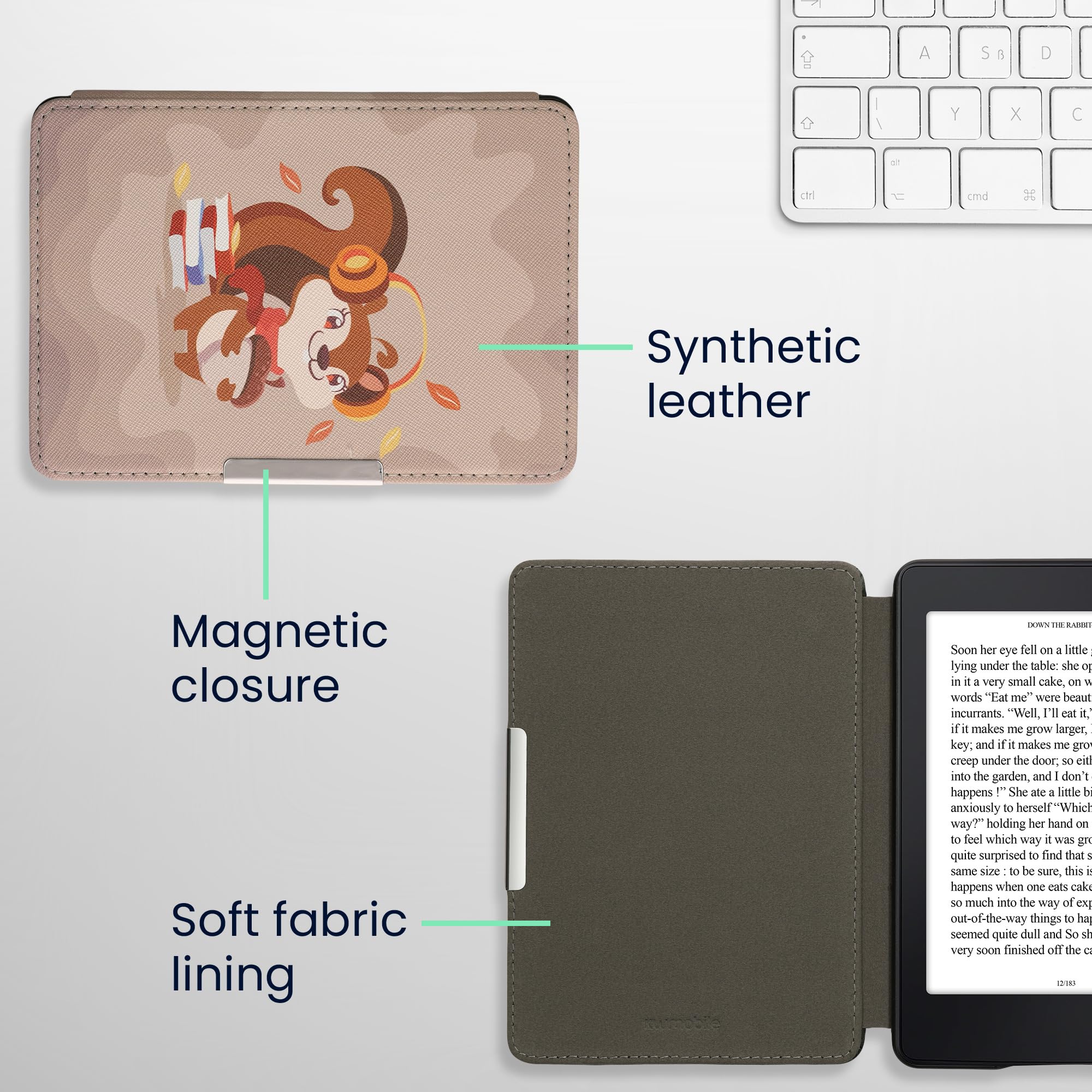 Foto 6 pulgar | Funda Kwmobile Compatible Con Amazon Kindle Paperwhite - Venta Internacional.