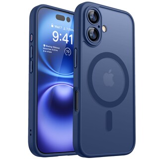 Foto 1 | Funda Magnética Canshn Para Iphone 16 De 6.1 Pulgadas, Color Azul Oscuro - Venta Internacional.
