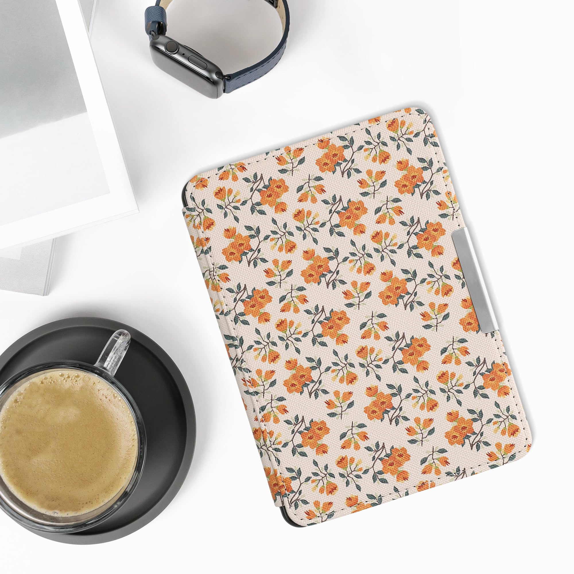 Foto 3 pulgar | Funda Kwmobile Compatible Con Amazon Kindle Paperwhite, Color Amarillo - Venta Internacional.
