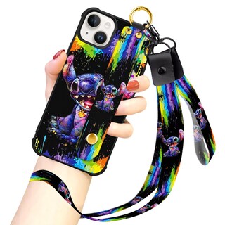 Foto 1 | Funda De Teléfono Cuwana Cartoon Para Iphone 15 Plus De 6.7 Pulgadas Con Cordón - Venta Internacional.