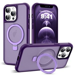 Foto 1 | Funda De Teléfono Skylmw Compatible Con Iphone 12 Y 13 Pro Max Morada - Venta Internacional.