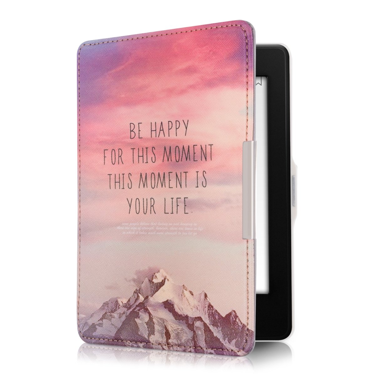 Foto 1 | Funda Kwmobile Compatible Con Amazon Kindle Paperwhite Be Happy - Venta Internacional.