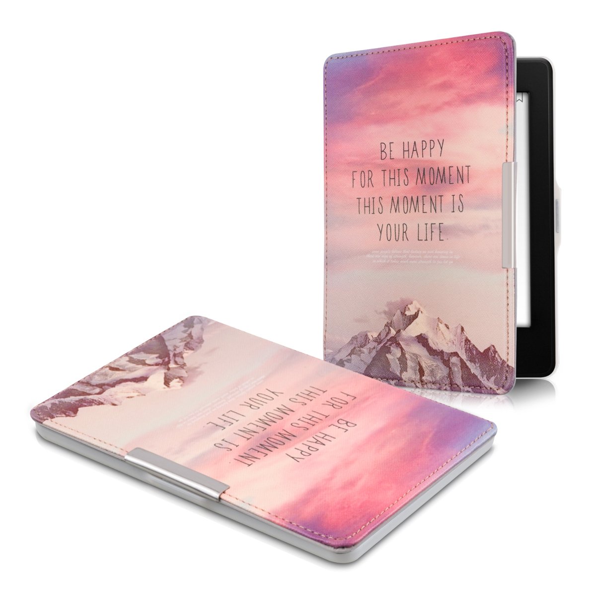 Foto 5 | Funda Kwmobile Compatible Con Amazon Kindle Paperwhite Be Happy - Venta Internacional.