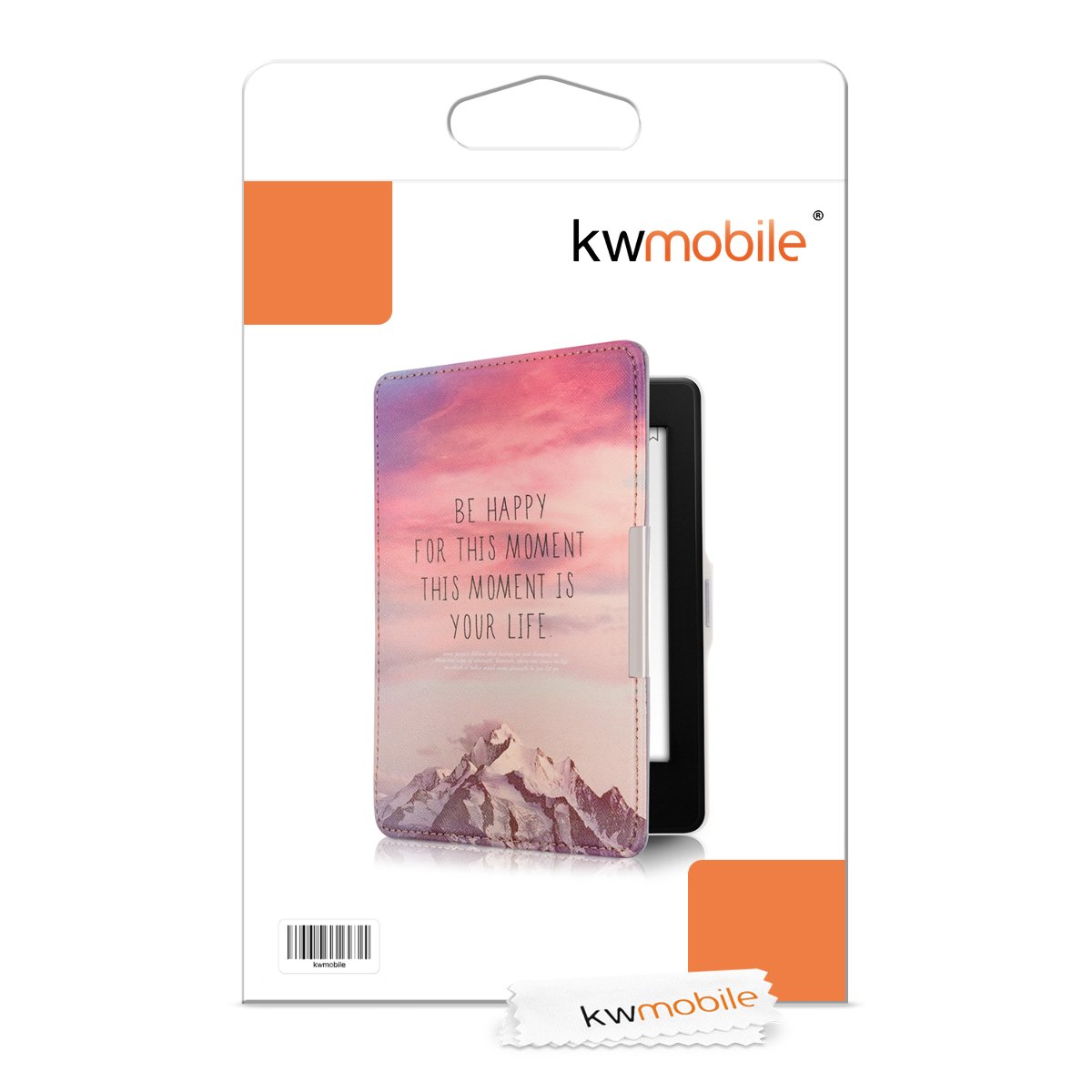 Foto 7 | Funda Kwmobile Compatible Con Amazon Kindle Paperwhite Be Happy - Venta Internacional.
