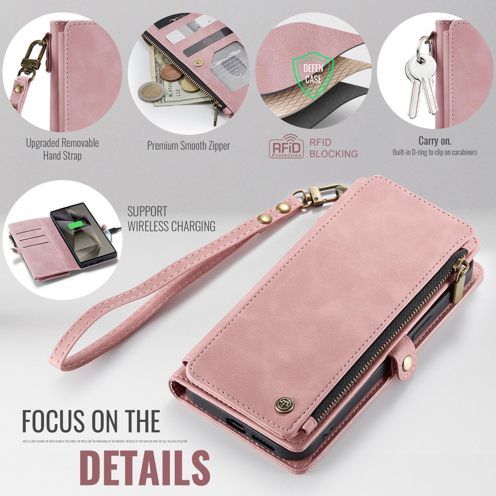 Foto 5 | Funda Wallet Defcase Compatible Con Samsung Galaxy S24 Ultra - Venta Internacional.