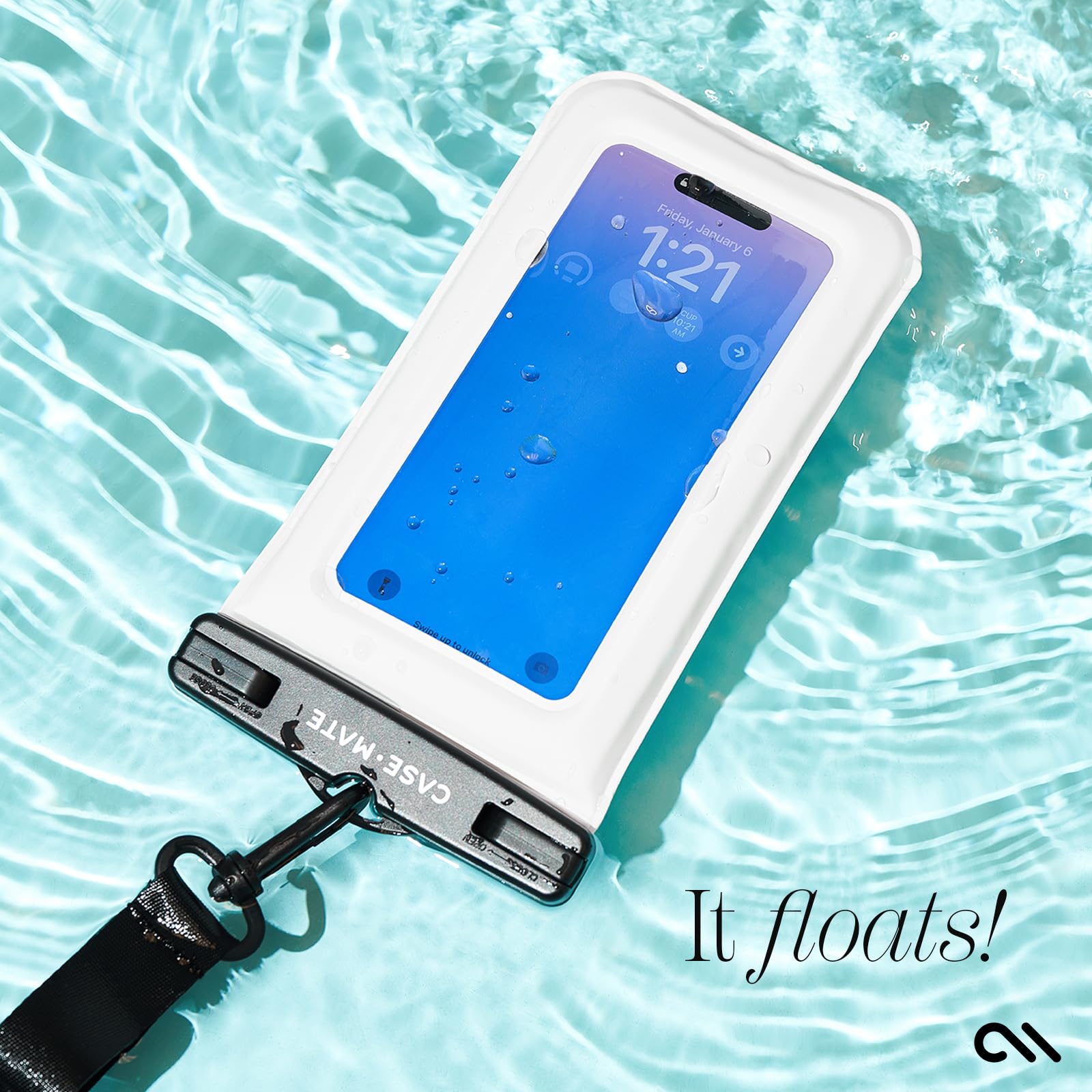 Foto 6 pulgar | Funda Impermeable Para Teléfono Móvil Case-mate Para Iphone Con Cordón - Venta Internacional.