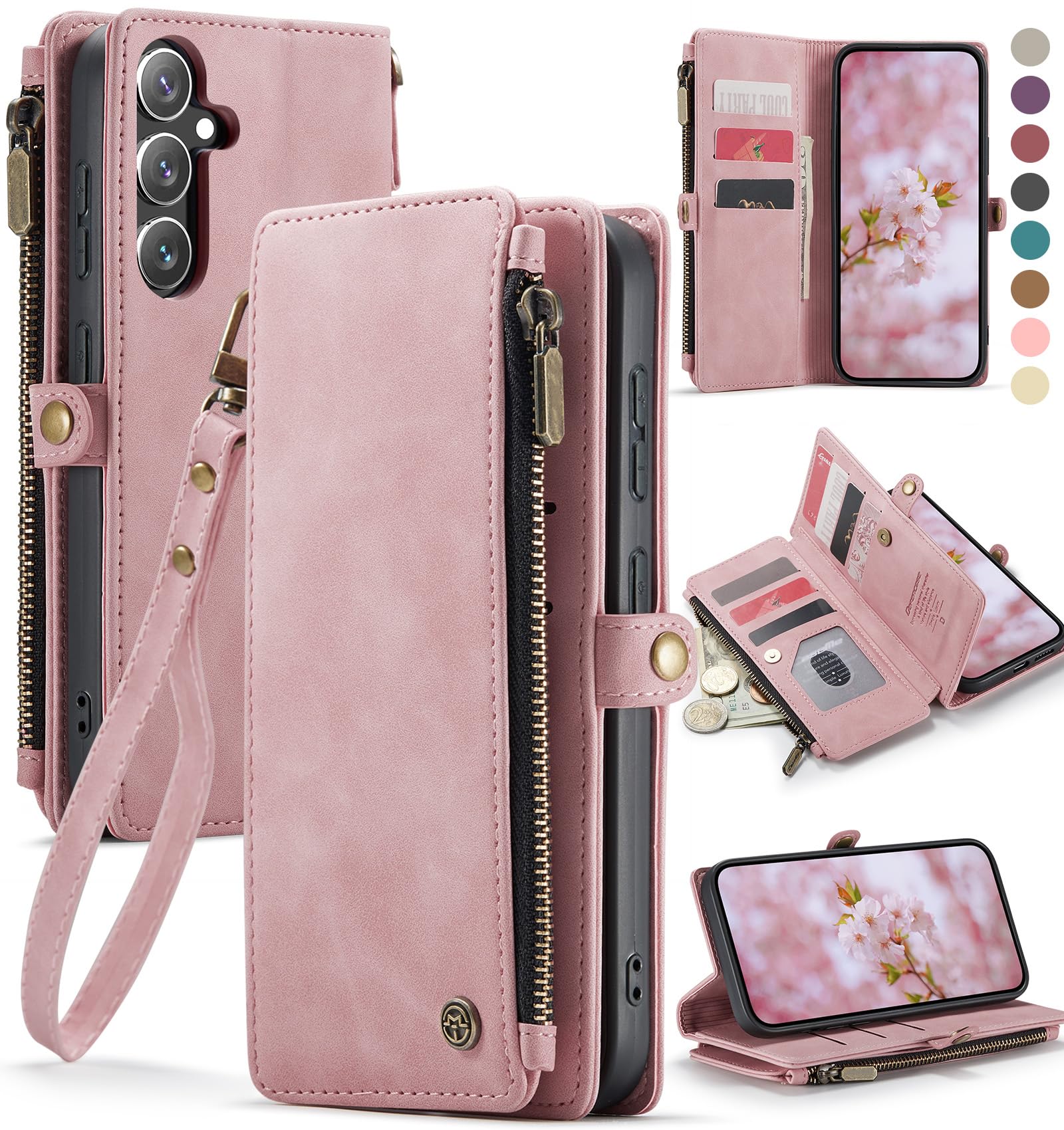 Foto 1 | Funda Wallet Defcase Compatible Con Samsung Galaxy S24 Fe 5g - Venta Internacional.