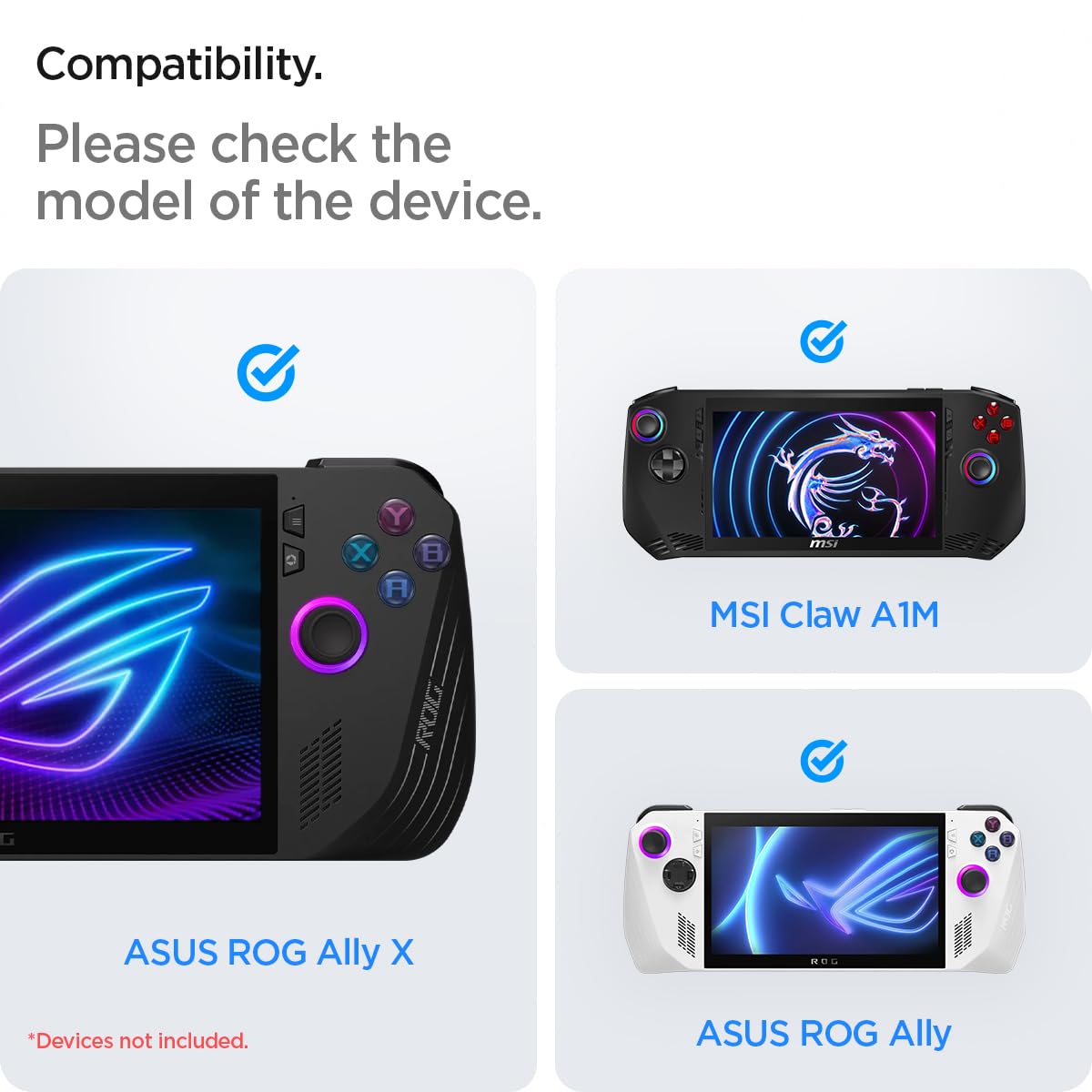 Foto 3 pulgar | Funda Spigen Rugged Armor Pro Para Asus Rog Ally 2023/2024 - Venta Internacional.
