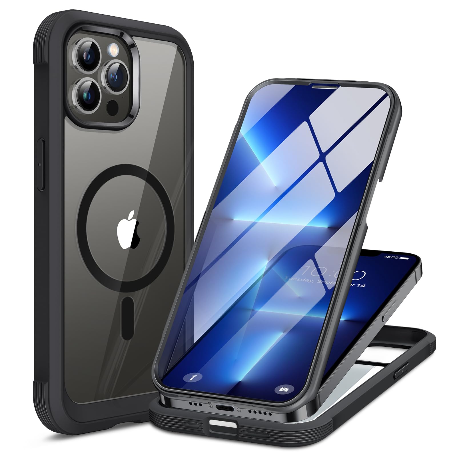 Foto 2 pulgar | Funda Para Teléfono Miracase Glass Con Protector De Pantalla Para Iphone 13 Pro Max - Venta Internacional.