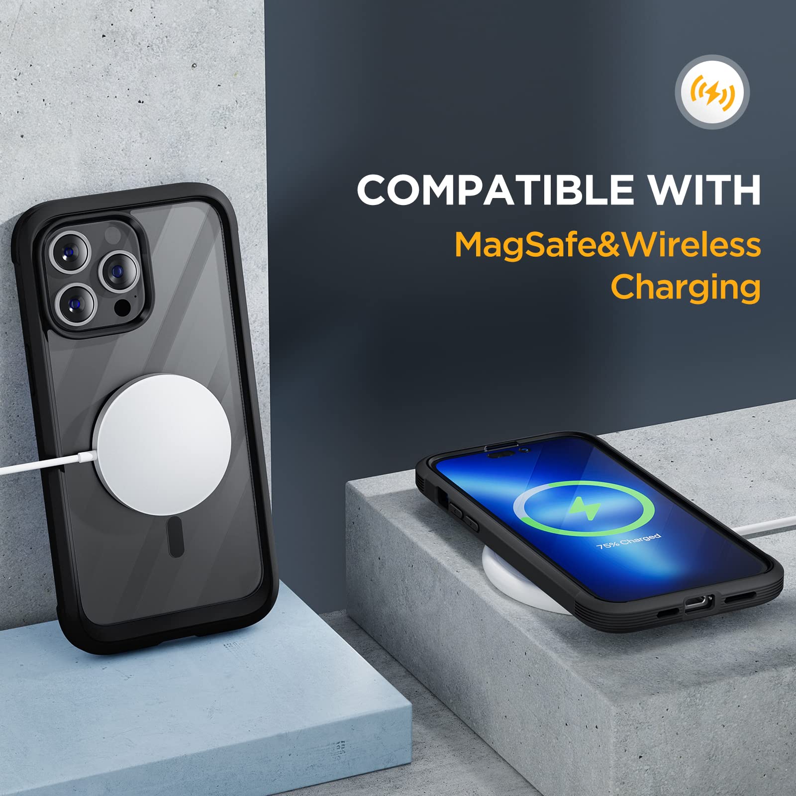 Foto 7 pulgar | Funda Para Teléfono Miracase Glass Con Protector De Pantalla Para Iphone 13 Pro Max - Venta Internacional.