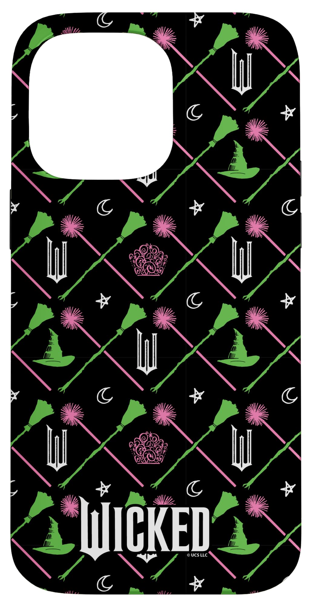 Foto 2 pulgar | Funda Para Teléfono Wicked Broomsticks & Wands All Over Print Para Iphone 14 Pro Max - Venta Internacional.