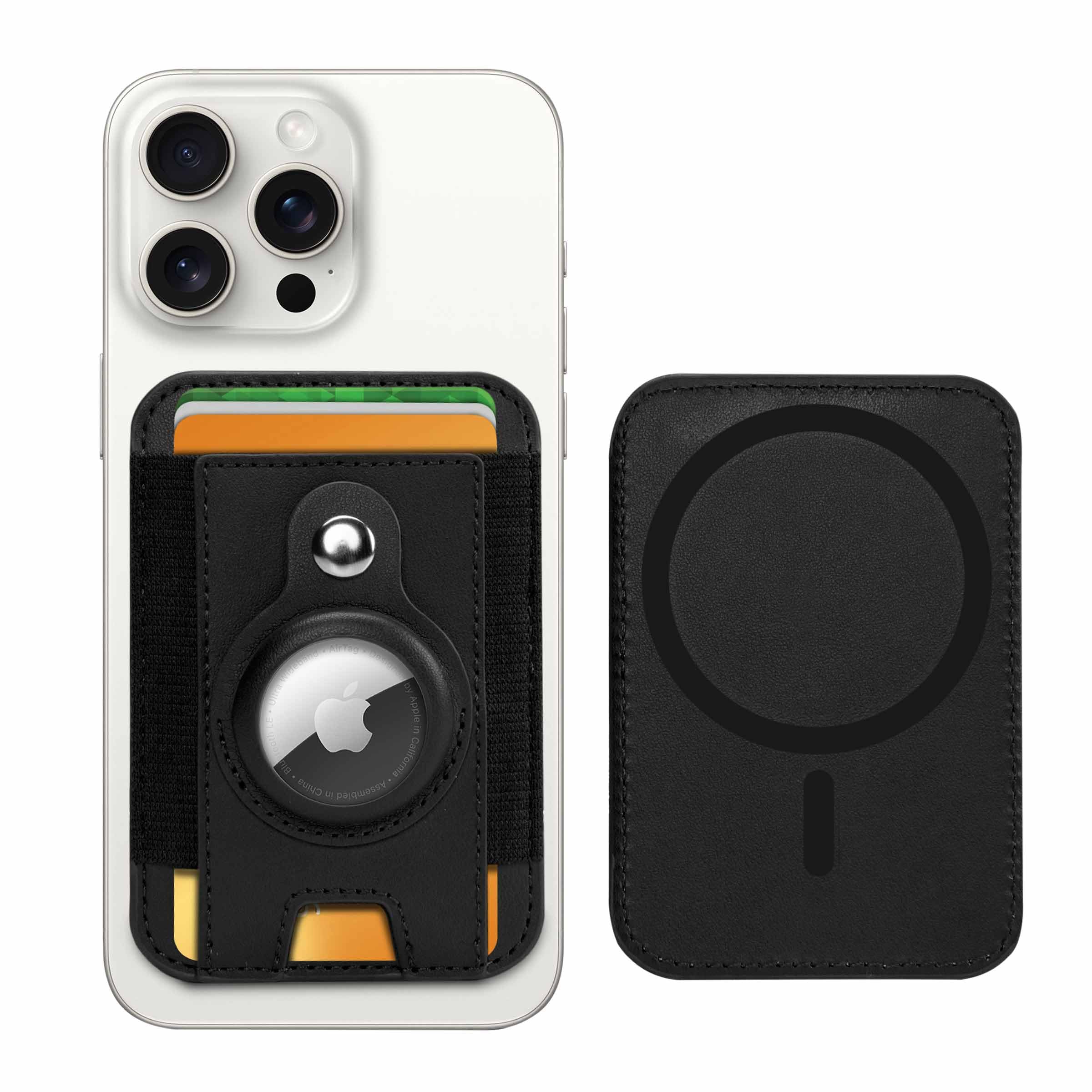 Foto 2 pulgar | Funda Magnética Puregear Mag Airtag Para Iphone Con 8 Tarjetas - Venta Internacional.