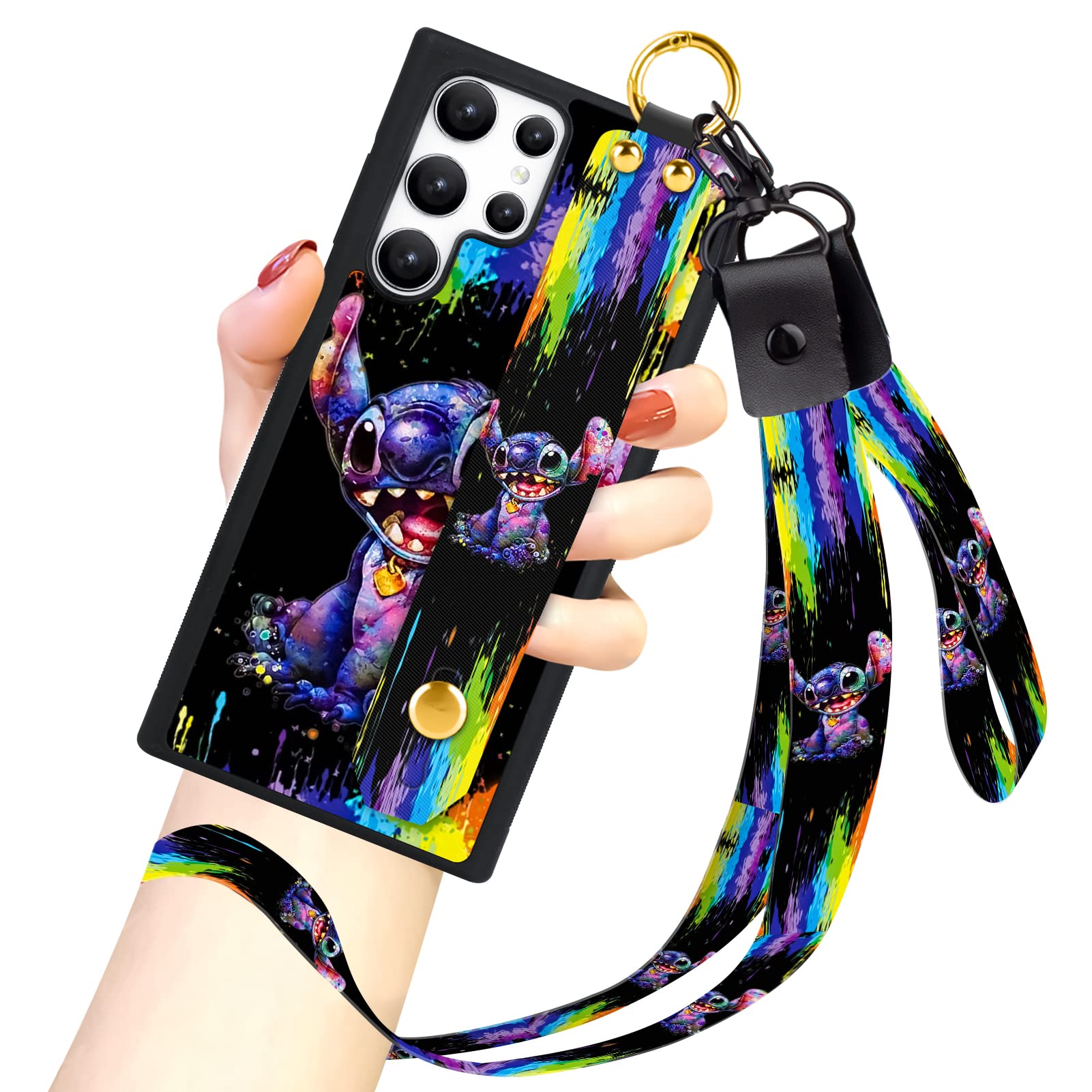 Foto 2 pulgar | Funda De Teléfono Cuwana Cartoon Para Samsung Galaxy S22 Ultra 6.8 Pulgadas - Venta Internacional.