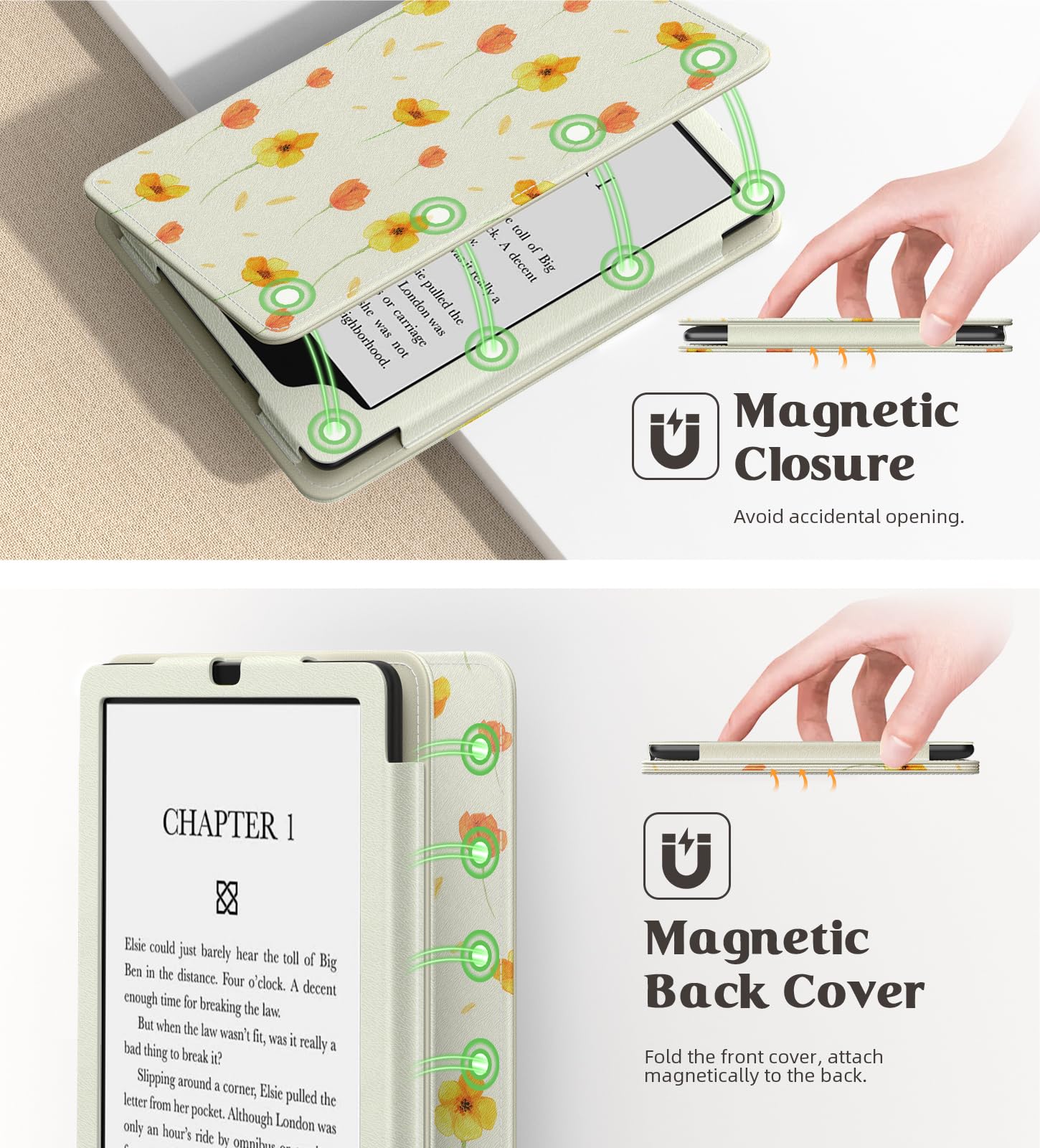 Foto 6 | Funda Moko Para Kindle Paperwhite De 12.ª Y 11.ª Generación 2024/2021 - Venta Internacional.