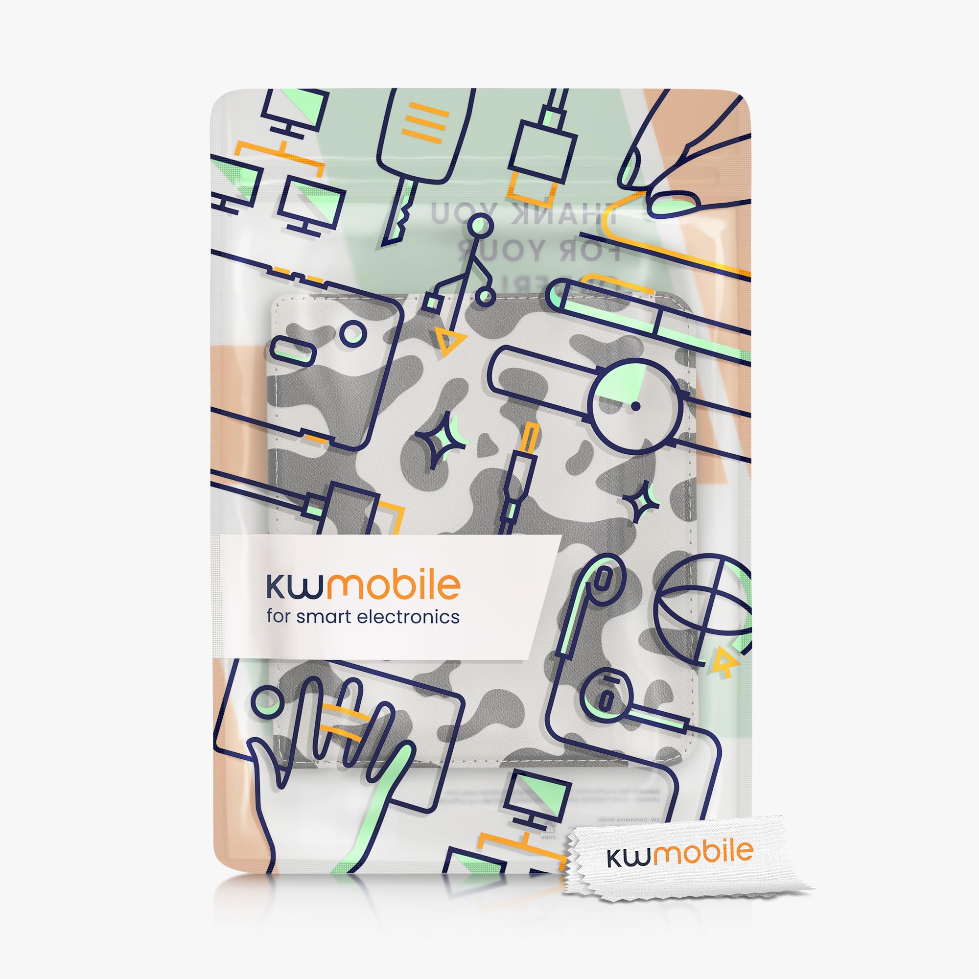 Foto 7 | Funda Kwmobile Compatible Con El Lector Electrónico Kobo Libra 2 - Venta Internacional.