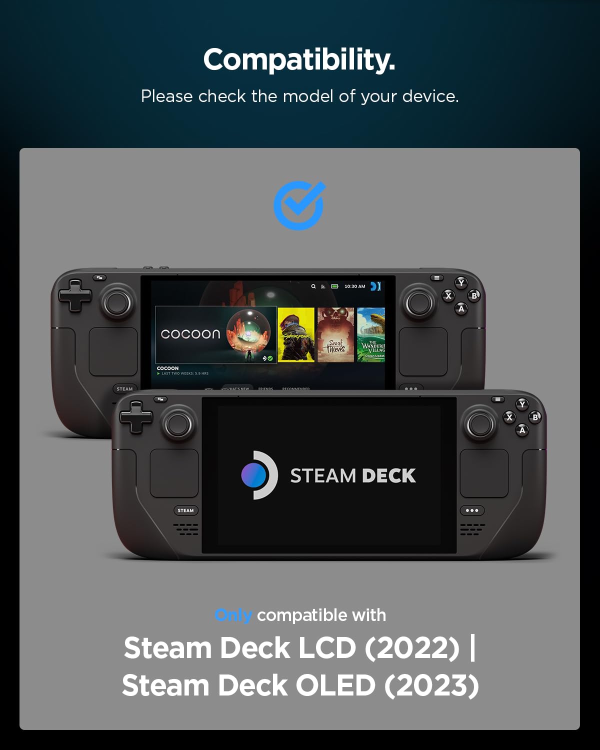 Foto 3 pulgar | Case Spigen Rugged Armor Para Steam Deck Lcd/oled, Color Negro Mate - Venta Internacional.