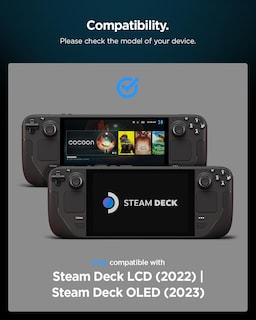 Foto 2 | Case Spigen Rugged Armor Para Steam Deck Lcd/oled, Color Negro Mate - Venta Internacional.
