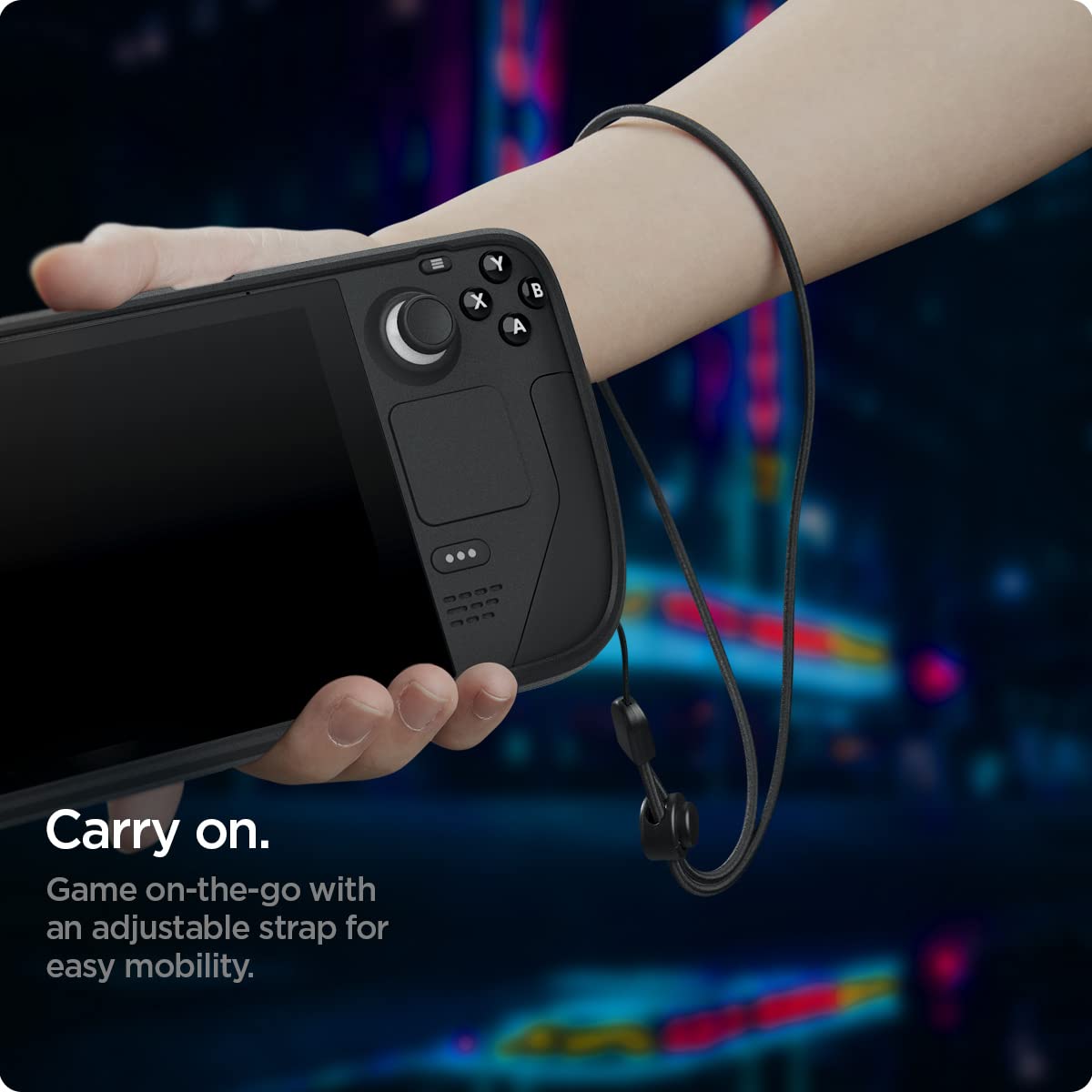 Foto 8 pulgar | Case Spigen Rugged Armor Para Steam Deck Lcd/oled, Color Negro Mate - Venta Internacional.