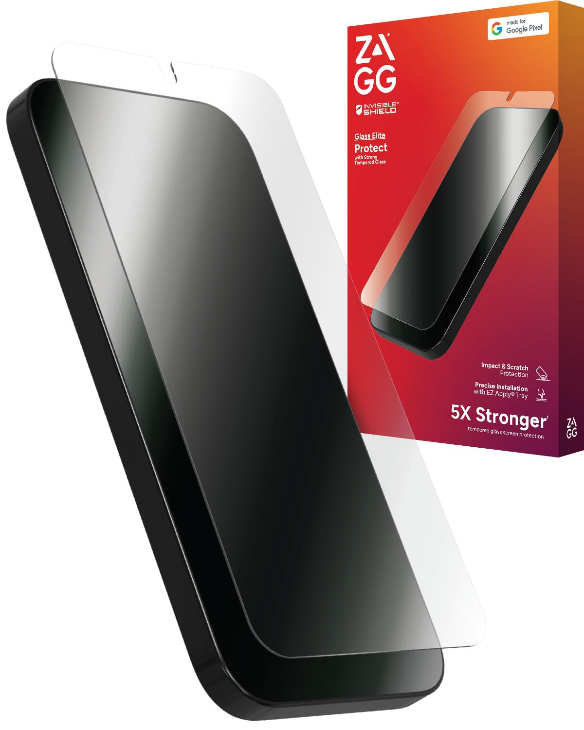 Protector De Pantalla Zagg Glass Elite Para Google Pixel 9/9 Pro - Venta Internacional.