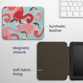Foto 5 | Funda Para Lector Electrónico Kwmobile Compatible Con Barnes & Noble Nook Glowlight 4/4e - Venta Internacional.