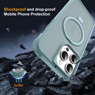 Foto 7 | Funda De Teléfono Skylmw Compatible Con Iphone 12 Y 13 Pro Max Blue - Venta Internacional.