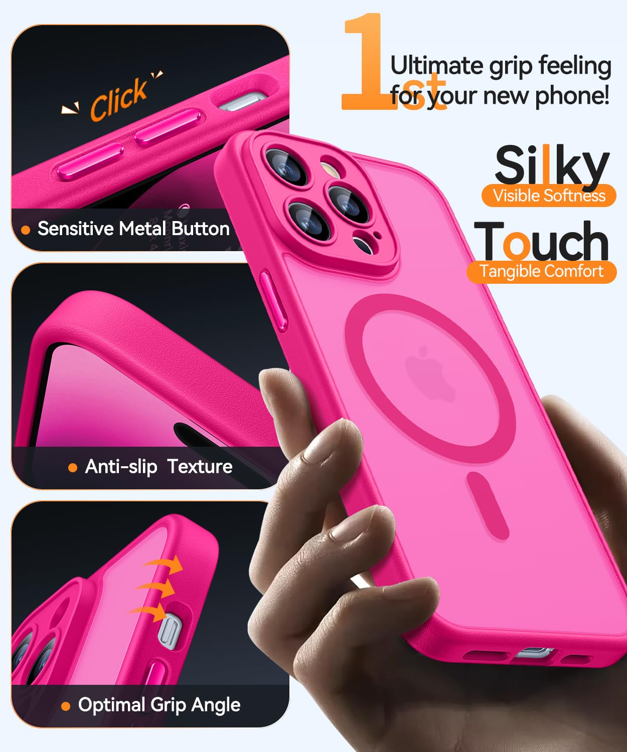 Foto 7 pulgar | Funda Magnética Canshn Compatible Con Iphone 14 Pro De 6.1 Pulgadas - Venta Internacional.