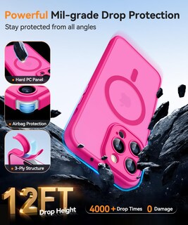 Foto 7 | Funda Magnética Canshn Compatible Con Iphone 14 Pro De 6.1 Pulgadas - Venta Internacional.