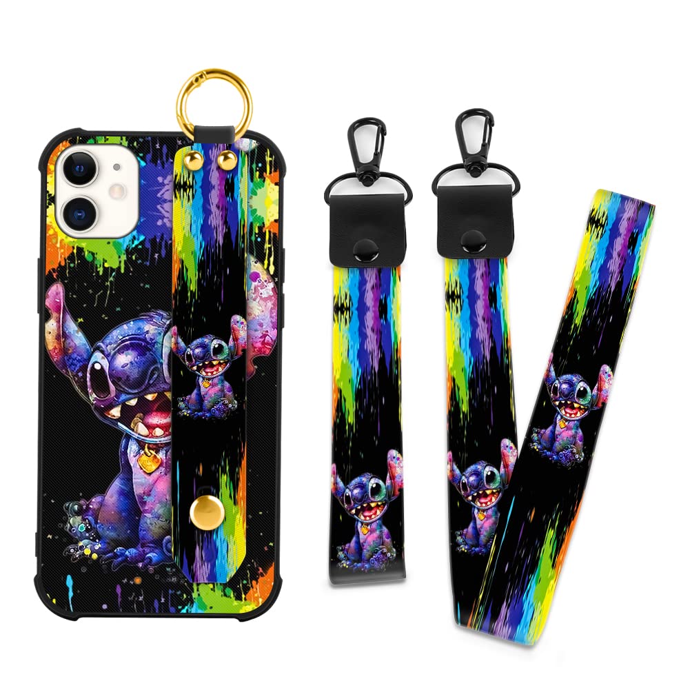 Foto 6 | Funda De Teléfono Cuwana Cartoon Para Iphone 12/12 Pro De 6.1 Pulgadas Con Cordón - Venta Internacional.