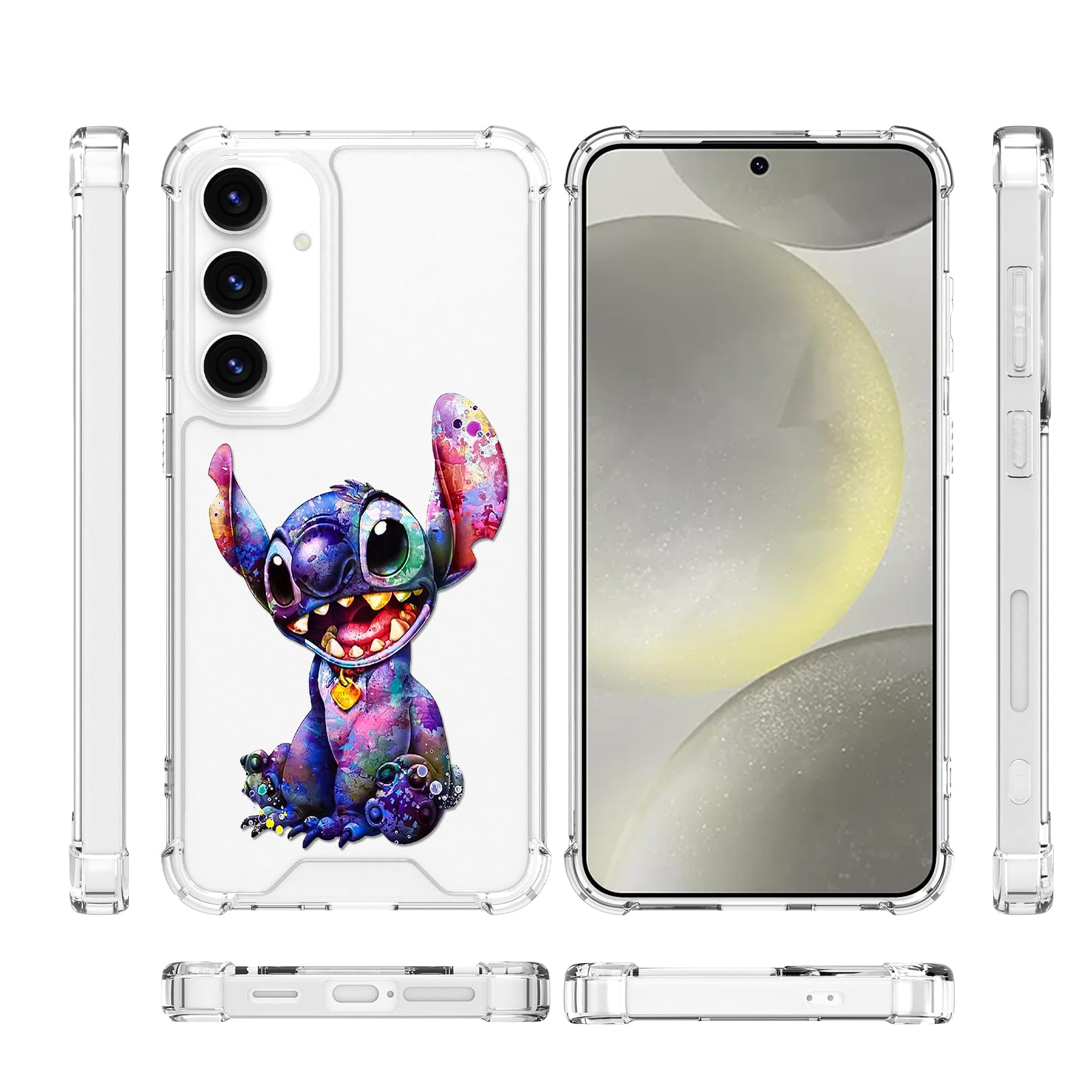 Foto 3 pulgar | Funda De Teléfono Transparente Cuwana Para Samsung Galaxy S24 - Venta Internacional.