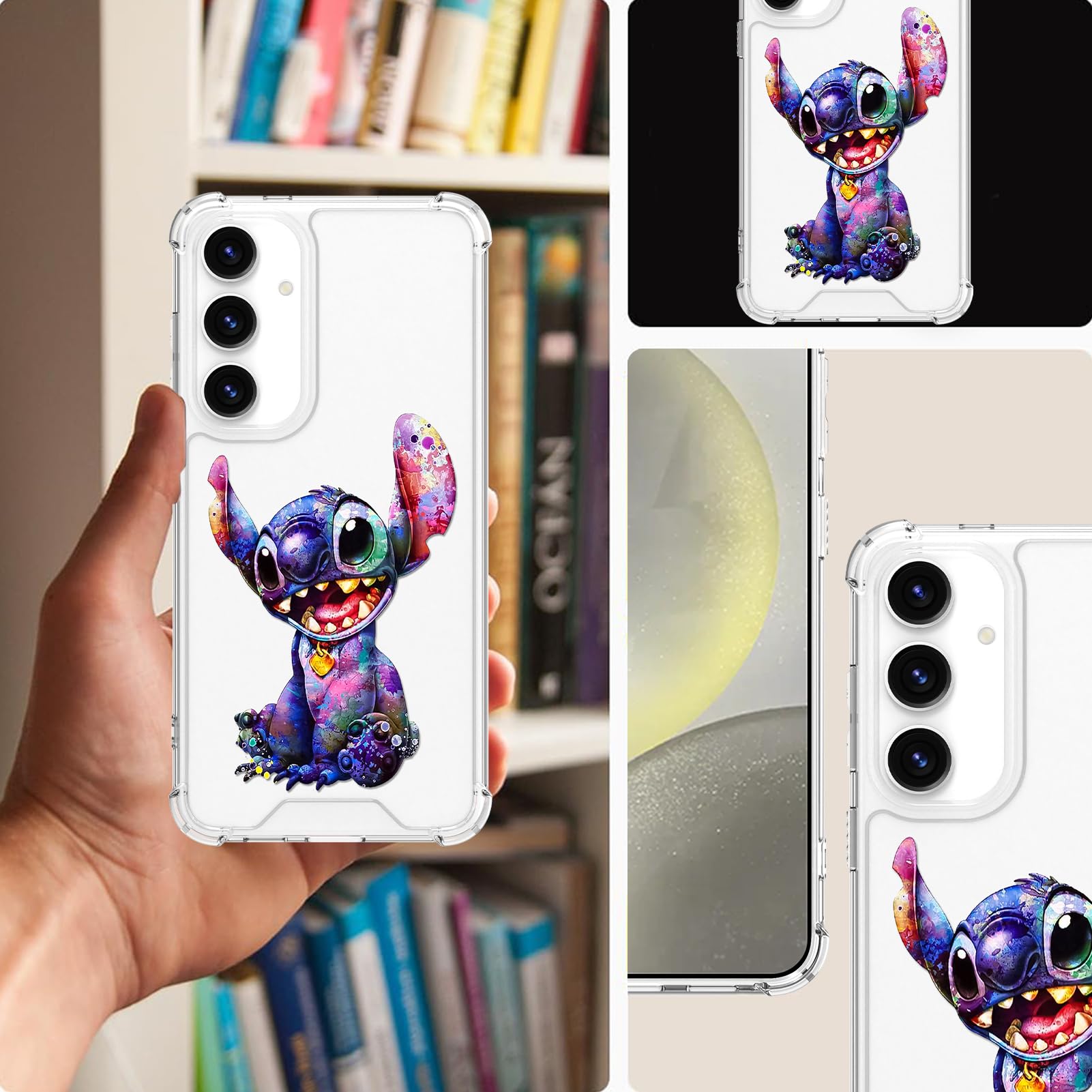 Foto 7 pulgar | Funda De Teléfono Transparente Cuwana Para Samsung Galaxy S24 - Venta Internacional.