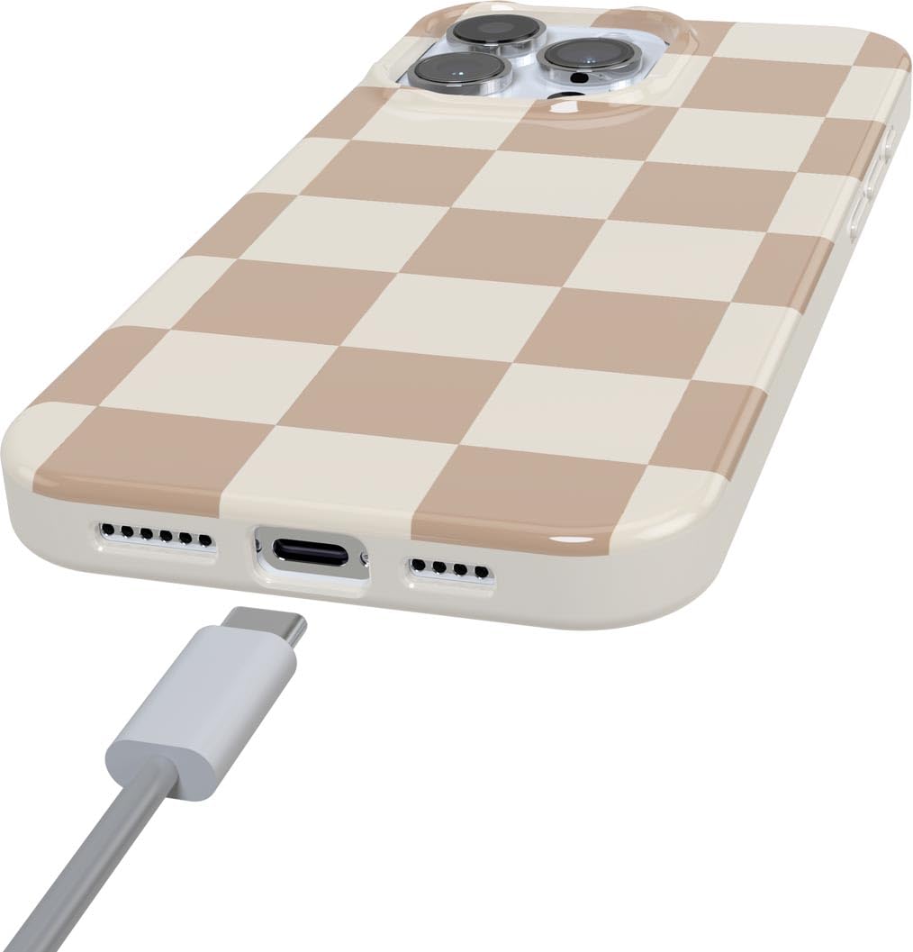 Foto 3 pulgar | Funda Para Teléfono Casely Fit Check Classic Ultra Slim Para Iphone 16 Pro Max - Venta Internacional.