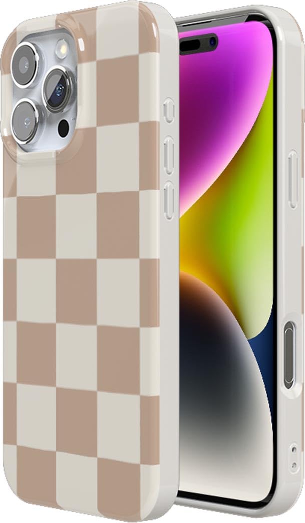 Foto 5 pulgar | Funda Para Teléfono Casely Fit Check Classic Ultra Slim Para Iphone 16 Pro Max - Venta Internacional.