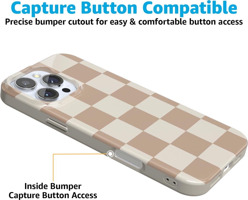 Foto 6 pulgar | Funda Para Teléfono Casely Fit Check Classic Ultra Slim Para Iphone 16 Pro Max - Venta Internacional.
