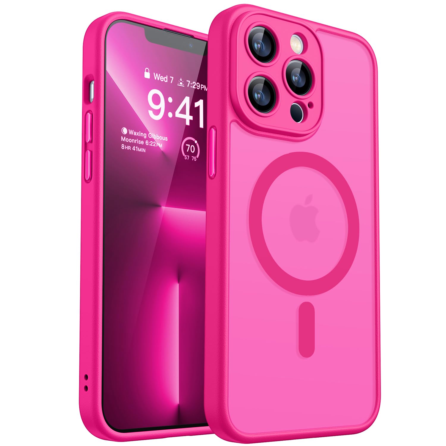 Foto 2 pulgar | Funda Magnética Canshn Compatible Con Iphone 13 Pro De 6.1 Pulgadas - Venta Internacional.