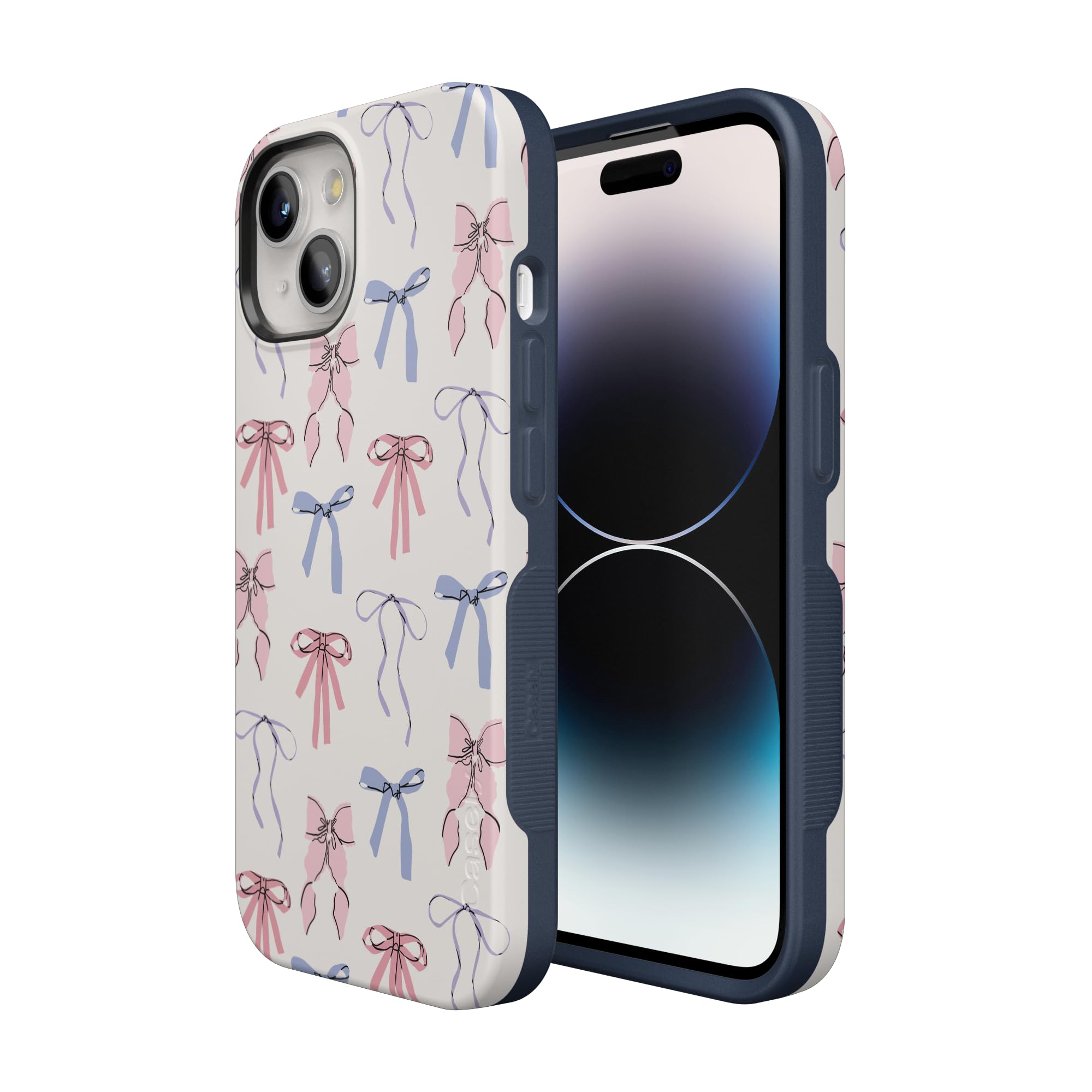 Foto 8 pulgar | Funda De Teléfono Casely Coquette Girlie Pastel Bows Para Iphone 15 - Venta Internacional.