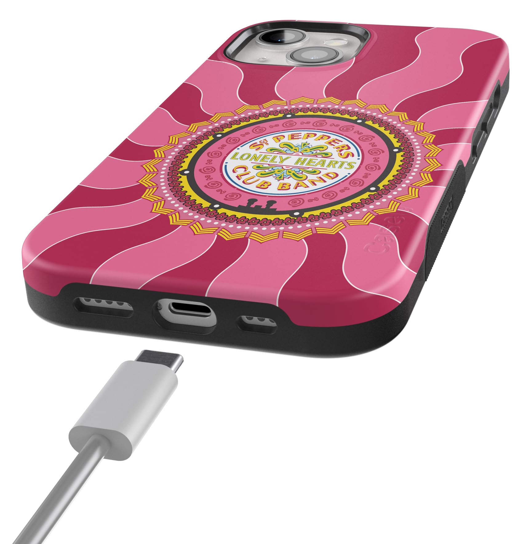 Foto 3 pulgar | Funda Para Teléfono Casely Beatles Sgt. Pepper's Lonely Hearts Club - Venta Internacional.