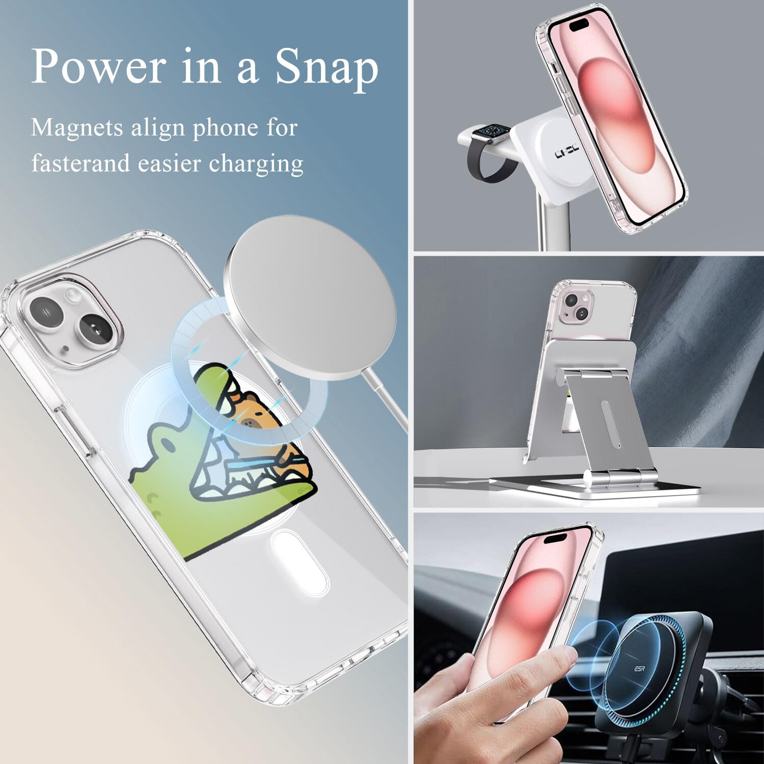 Foto 3 pulgar | Funda De Teléfono Luminousguard Para Iphone 13 Pro Max Con Magsafe - Venta Internacional.