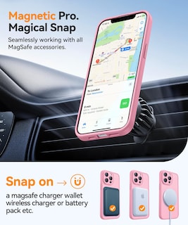 Foto 5 | Funda Magnética Canshn Compatible Con Iphone 13 Pro De 6.1 Pulgadas - Venta Internacional.