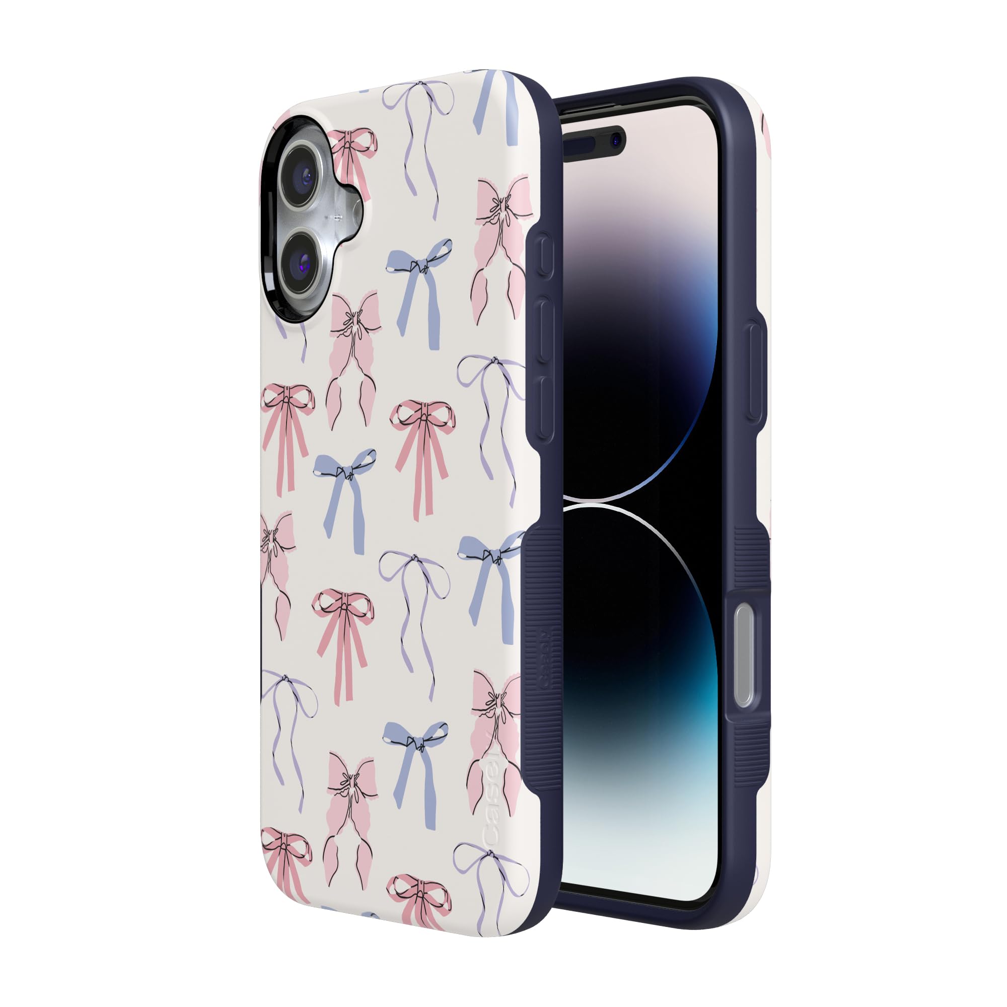 Foto 7 pulgar | Funda De Teléfono Casely Coquette Girlie Pastel Bows Para Iphone 16 Plus - Venta Internacional.