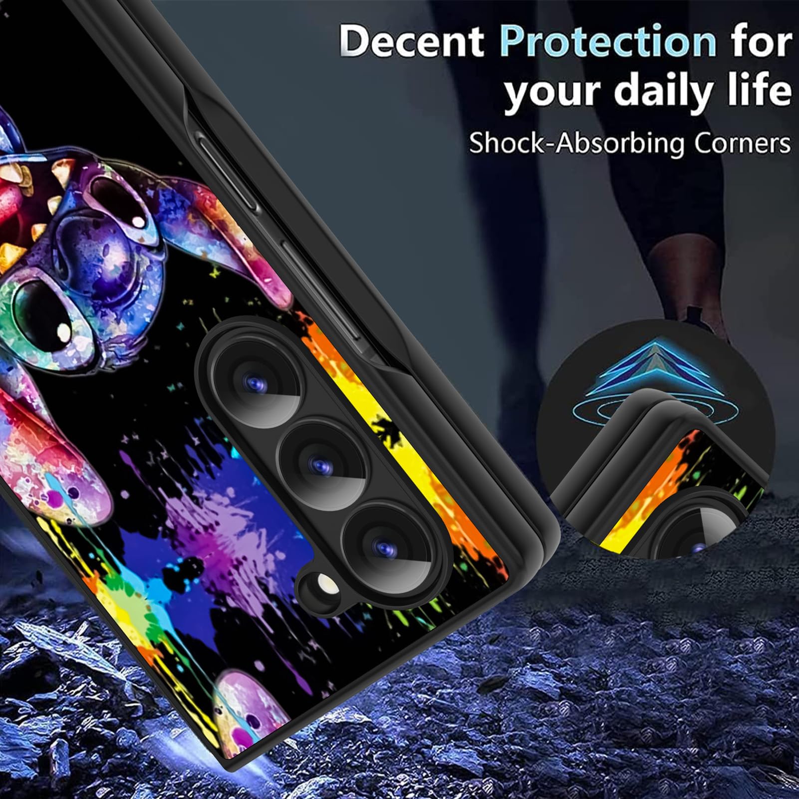 Foto 3 | Funda De Teléfono Compatible Con Samsung Galaxy Z Fold 6 - Venta Internacional.
