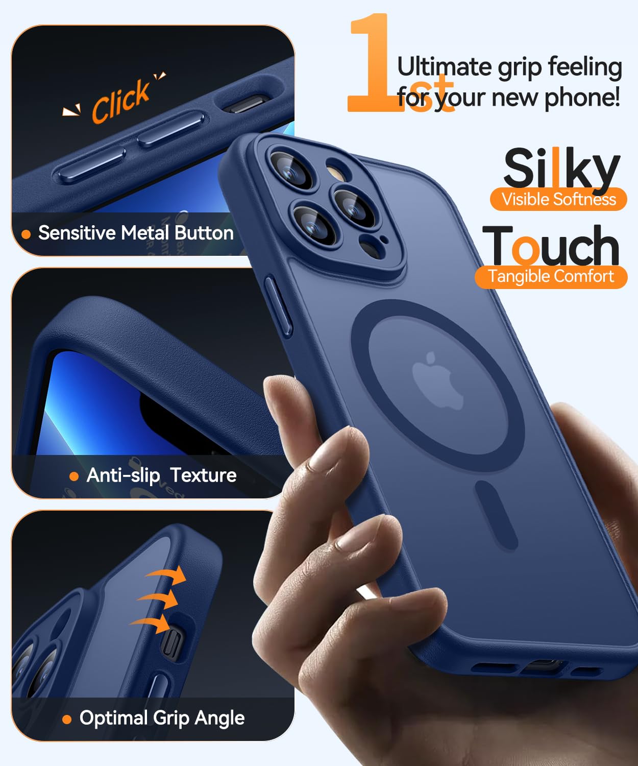 Foto 6 pulgar | Funda Magnética Canshn Compatible Con Iphone 13 Pro Max - Venta Internacional.