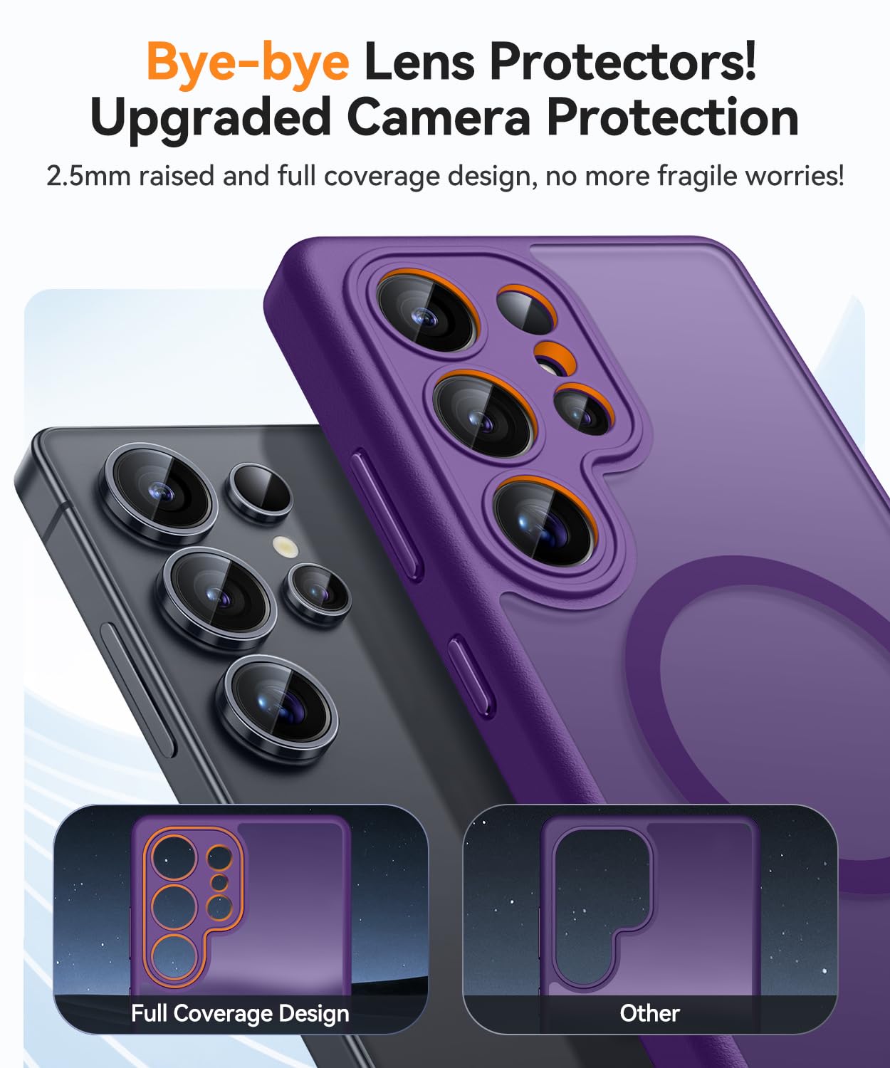 Foto 4 pulgar | Funda De Teléfono Canshn Diseñada Para Samsung Galaxy S25 Ultra - Venta Internacional.