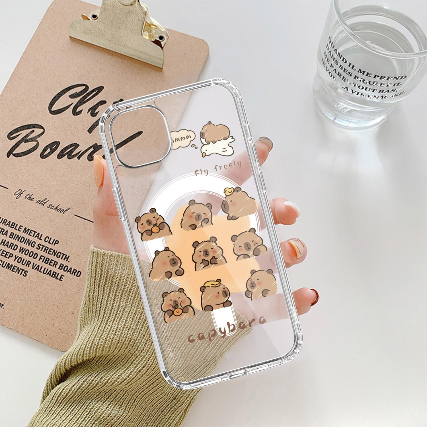 Foto 7 pulgar | Funda De Teléfono Luminousguard Para Iphone 11 Con Magsafe Capybara - Venta Internacional.