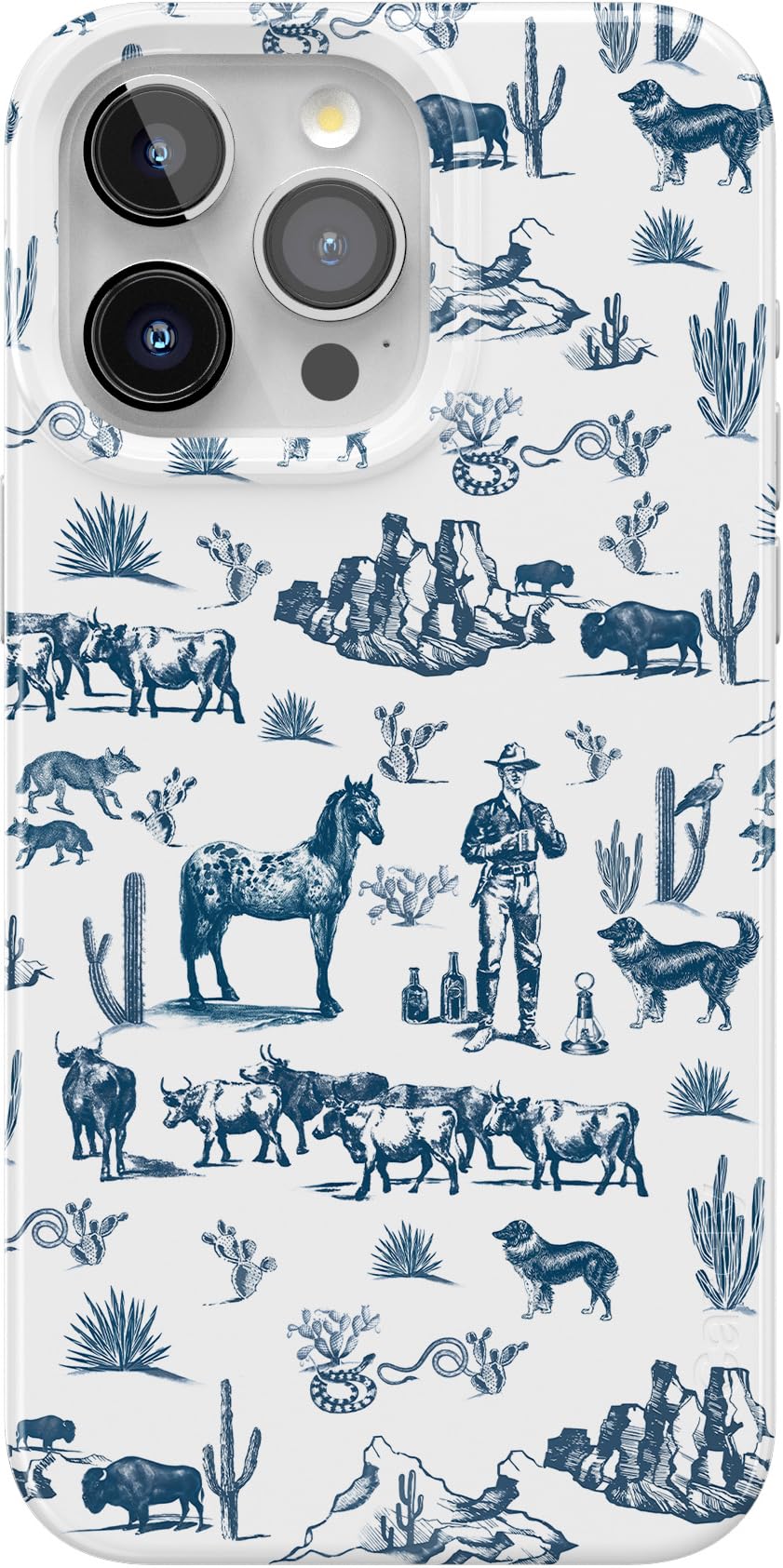 Foto 2 pulgar | Funda De Teléfono Casely Wild West Adventure Desert Para Iphone 15 Pro - Venta Internacional.