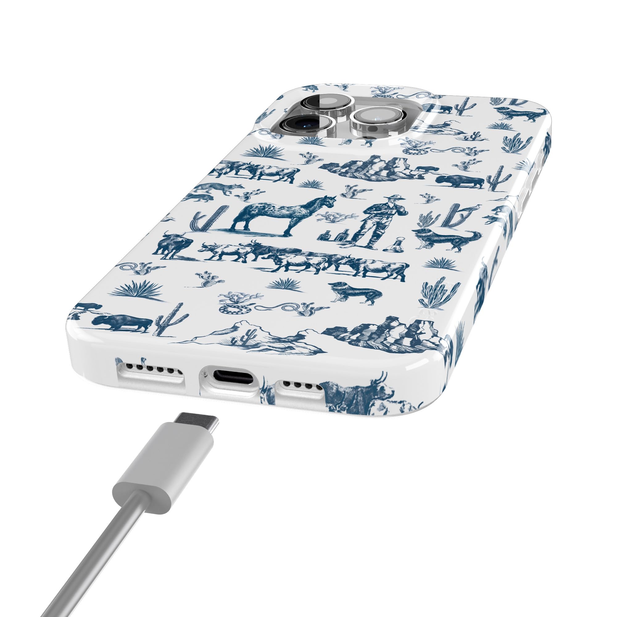 Foto 5 pulgar | Funda De Teléfono Casely Wild West Adventure Desert Para Iphone 15 Pro - Venta Internacional.