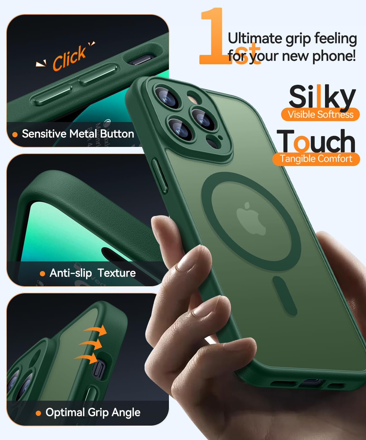 Foto 6 pulgar | Funda Magnética Canshn Compatible Con Iphone 14 Pro Max - Venta Internacional.